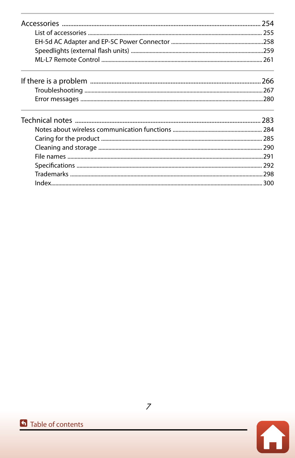 Nikon COOLPIX P950 Digital Camera User Manual | Page 7 / 306
