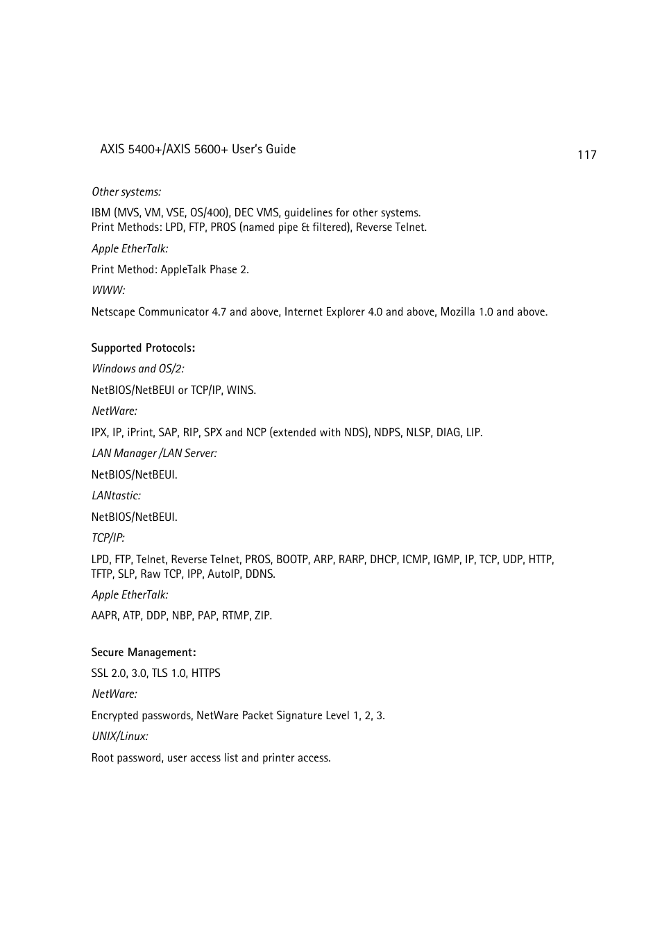 Dell 5400+ User Manual | Page 117 / 119