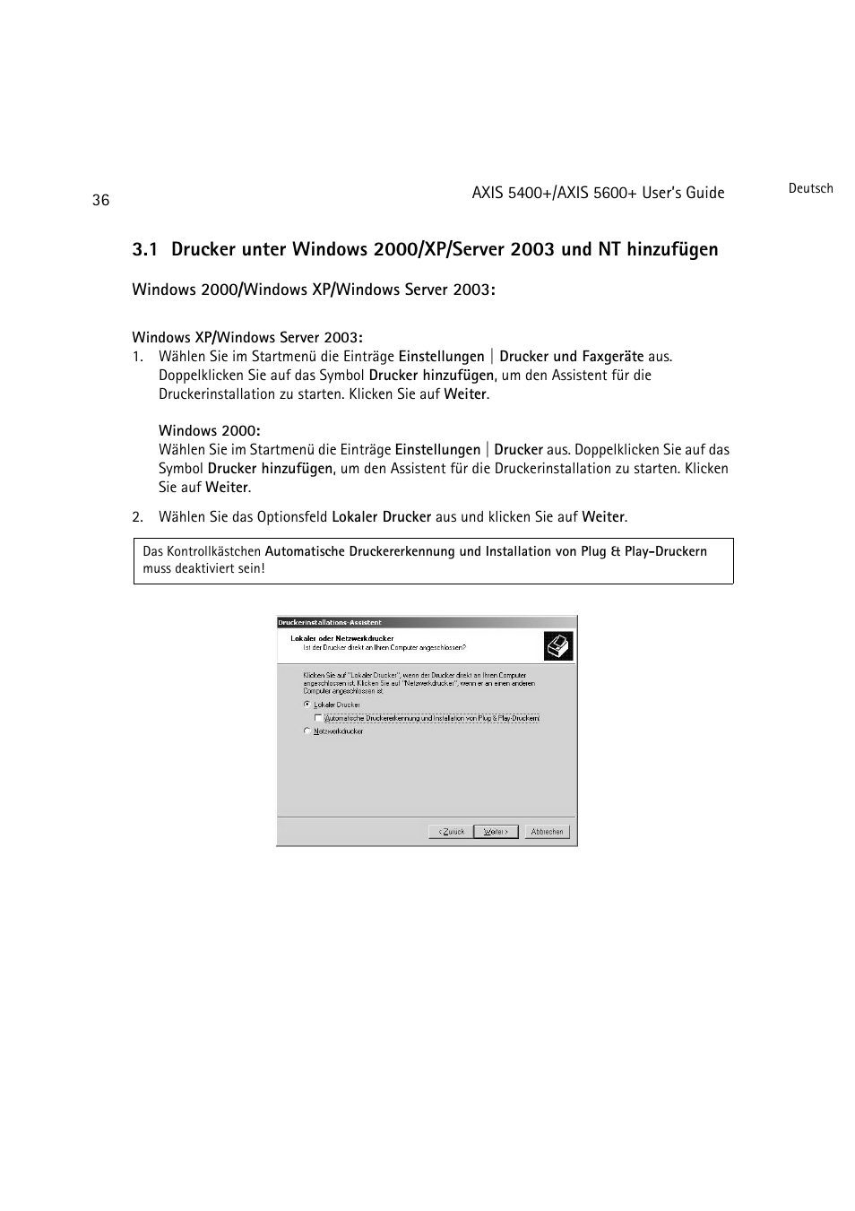 Dell 5400+ User Manual | Page 36 / 119