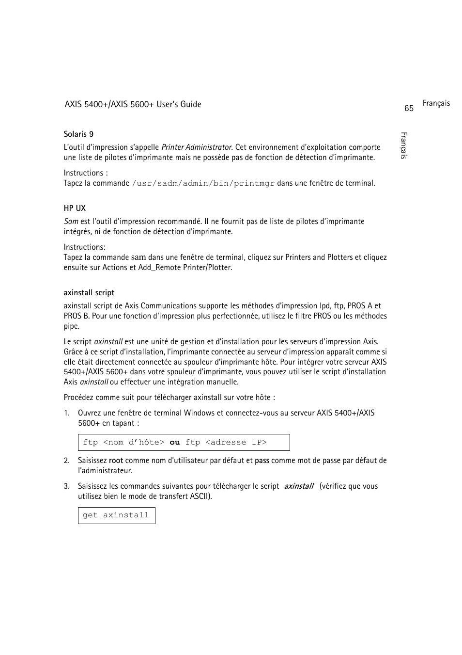 Dell 5400+ User Manual | Page 65 / 119