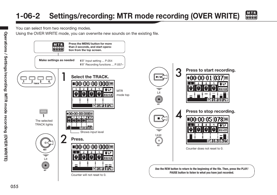 Zoom H4n Pro 4-Input / 4-Track Portable Handy Recorder Kit with Protective Case (Black) User Manual | Page 53 / 151