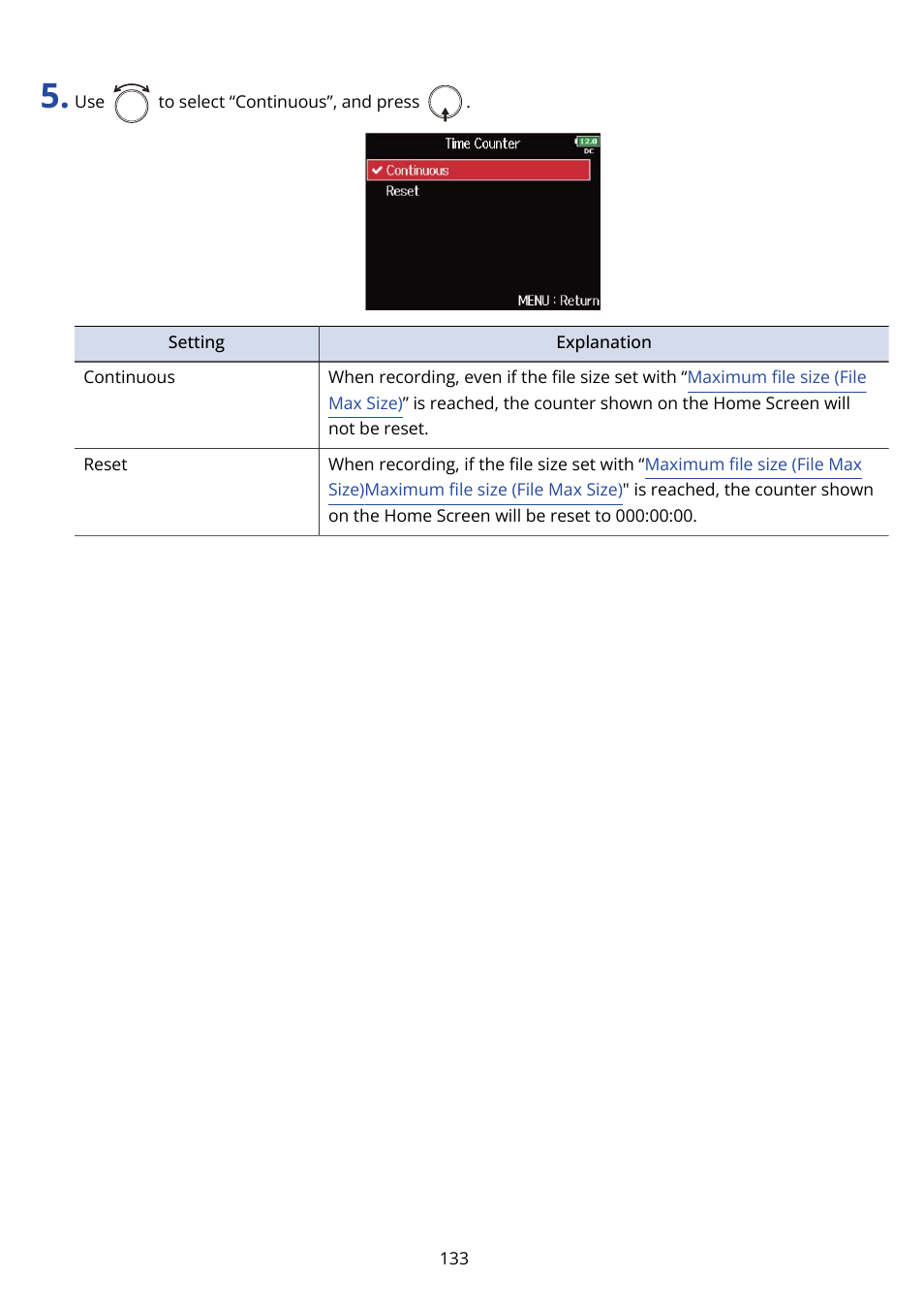 Zoom F8n Pro 8-Input / 10-Track Multitrack Field Recorder User Manual | Page 133 / 316