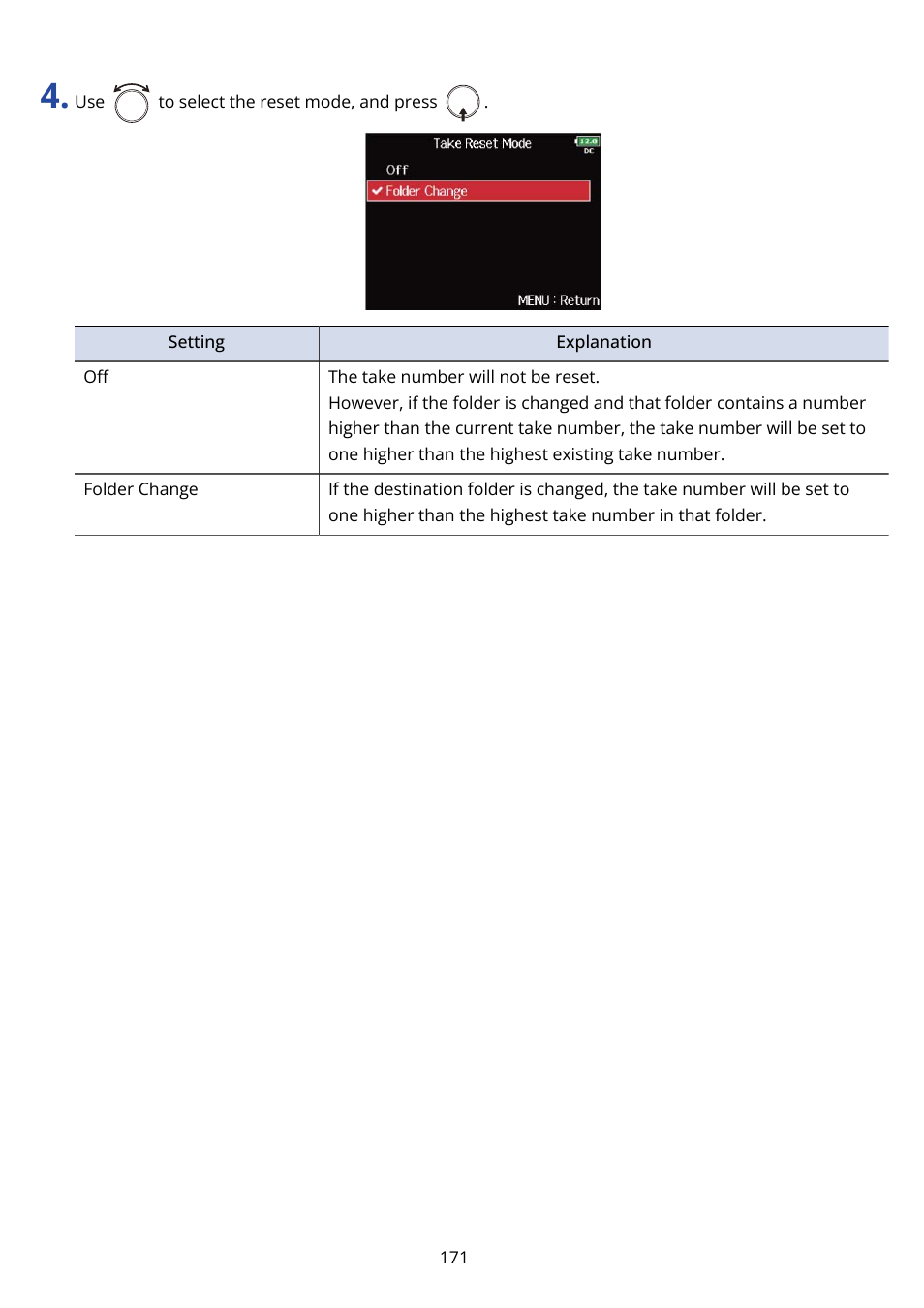 Zoom F8n Pro 8-Input / 10-Track Multitrack Field Recorder User Manual | Page 171 / 316