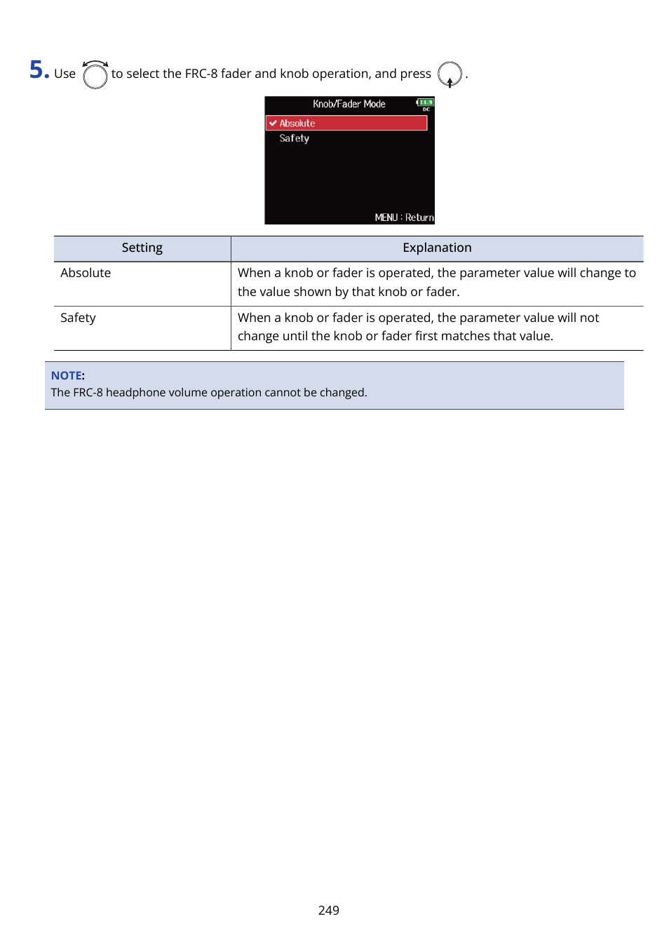 Zoom F8n Pro 8-Input / 10-Track Multitrack Field Recorder User Manual | Page 249 / 316