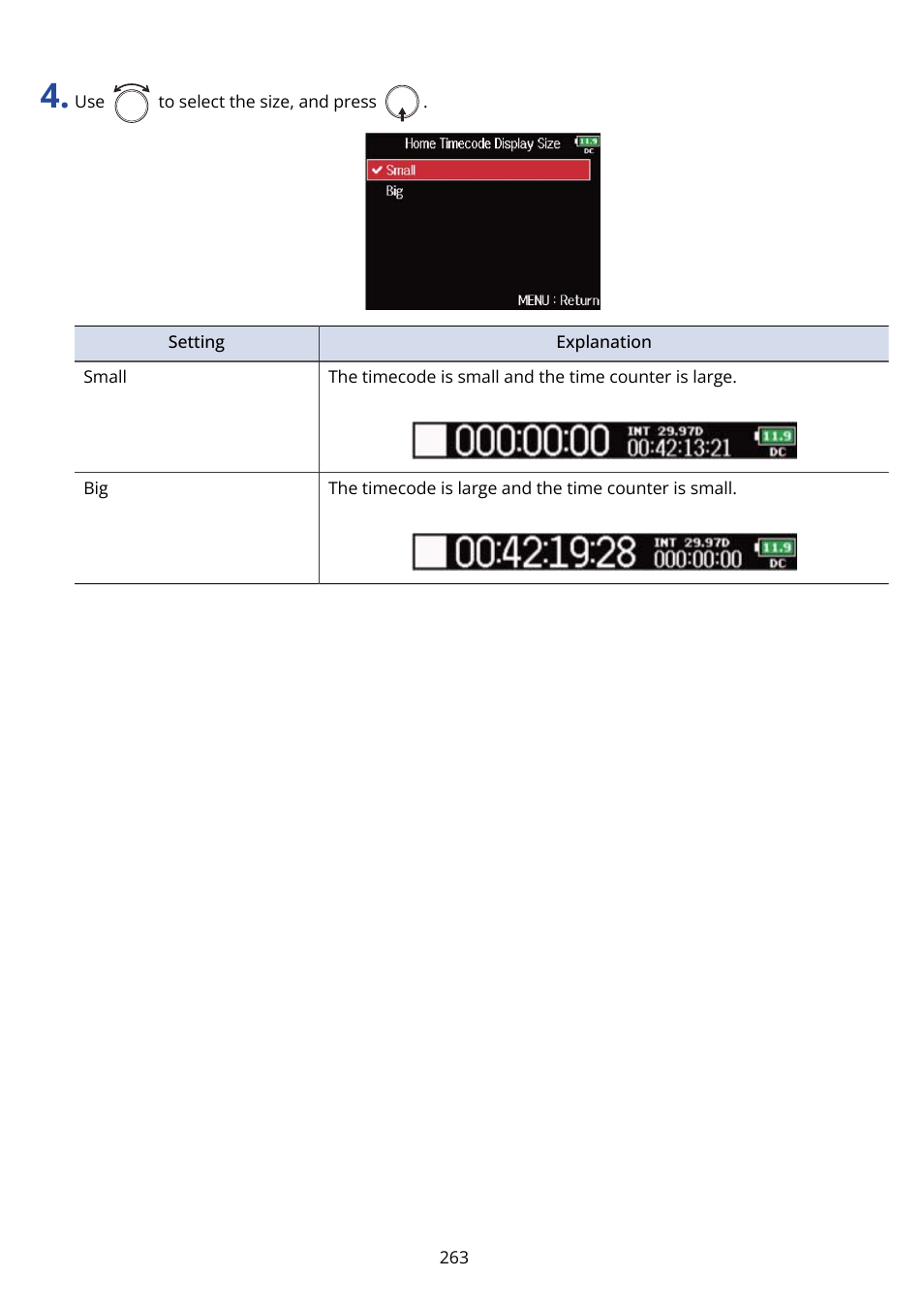 Zoom F8n Pro 8-Input / 10-Track Multitrack Field Recorder User Manual | Page 263 / 316