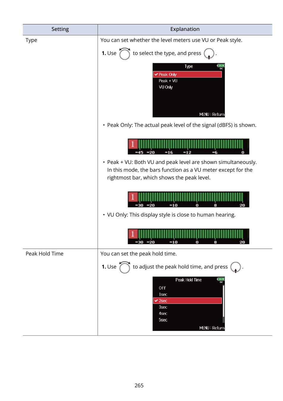 Zoom F8n Pro 8-Input / 10-Track Multitrack Field Recorder User Manual | Page 265 / 316