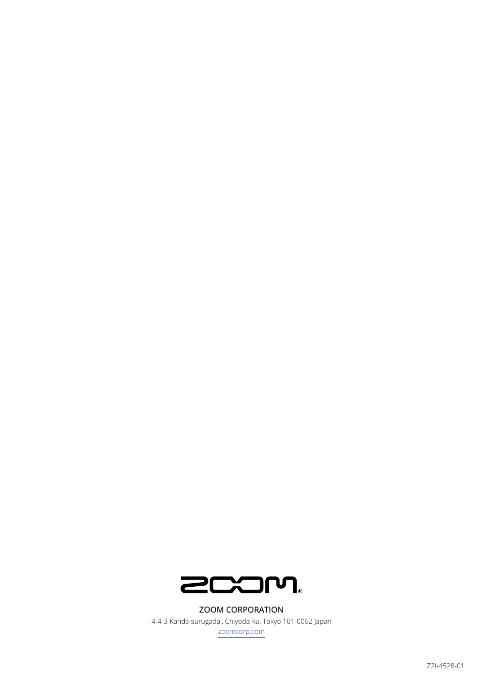 Zoom F8n Pro 8-Input / 10-Track Multitrack Field Recorder User Manual | Page 316 / 316