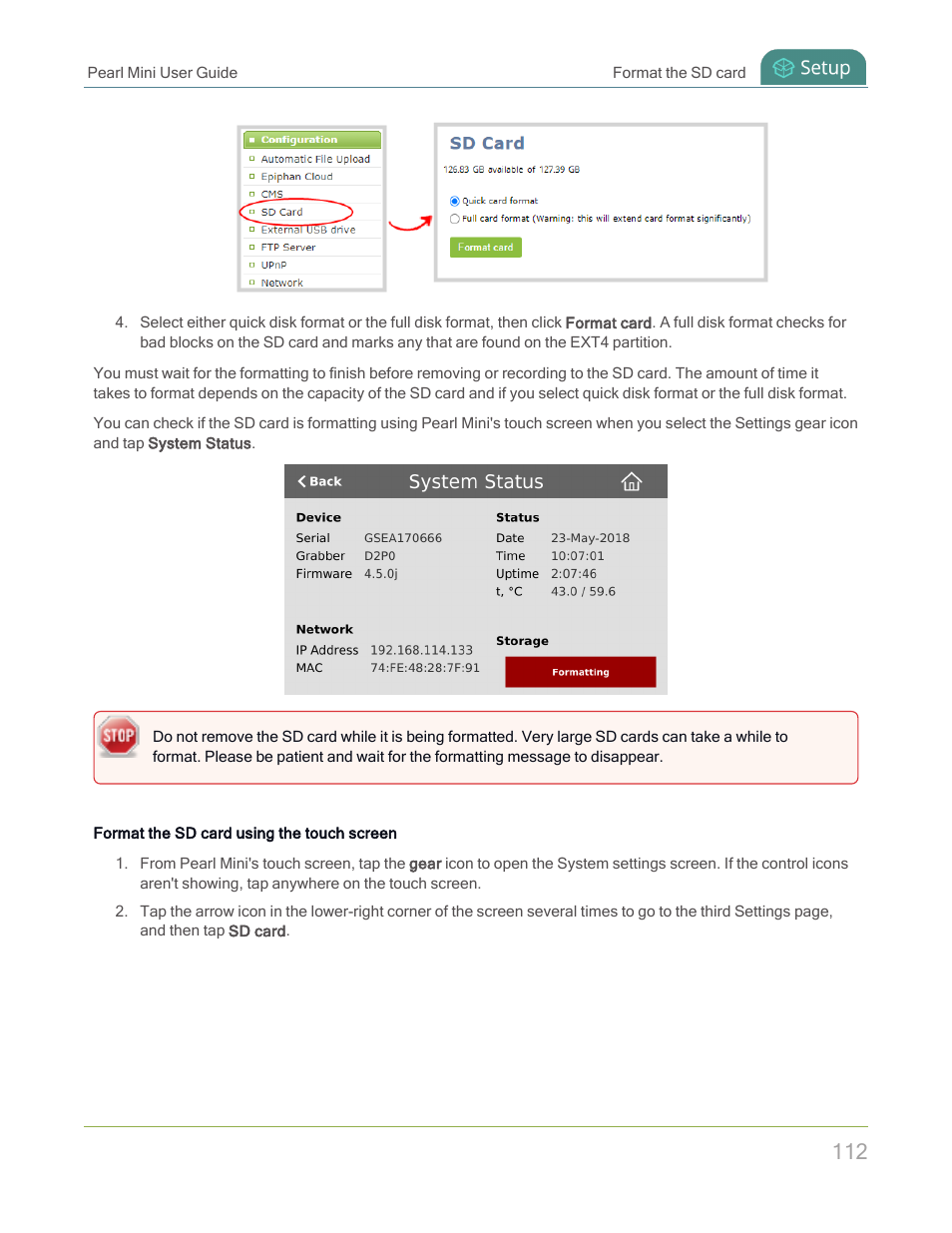 Epiphan Pearl Mini Live Video Production System with 512GB SSD (NA/JP) User Manual | Page 123 / 459