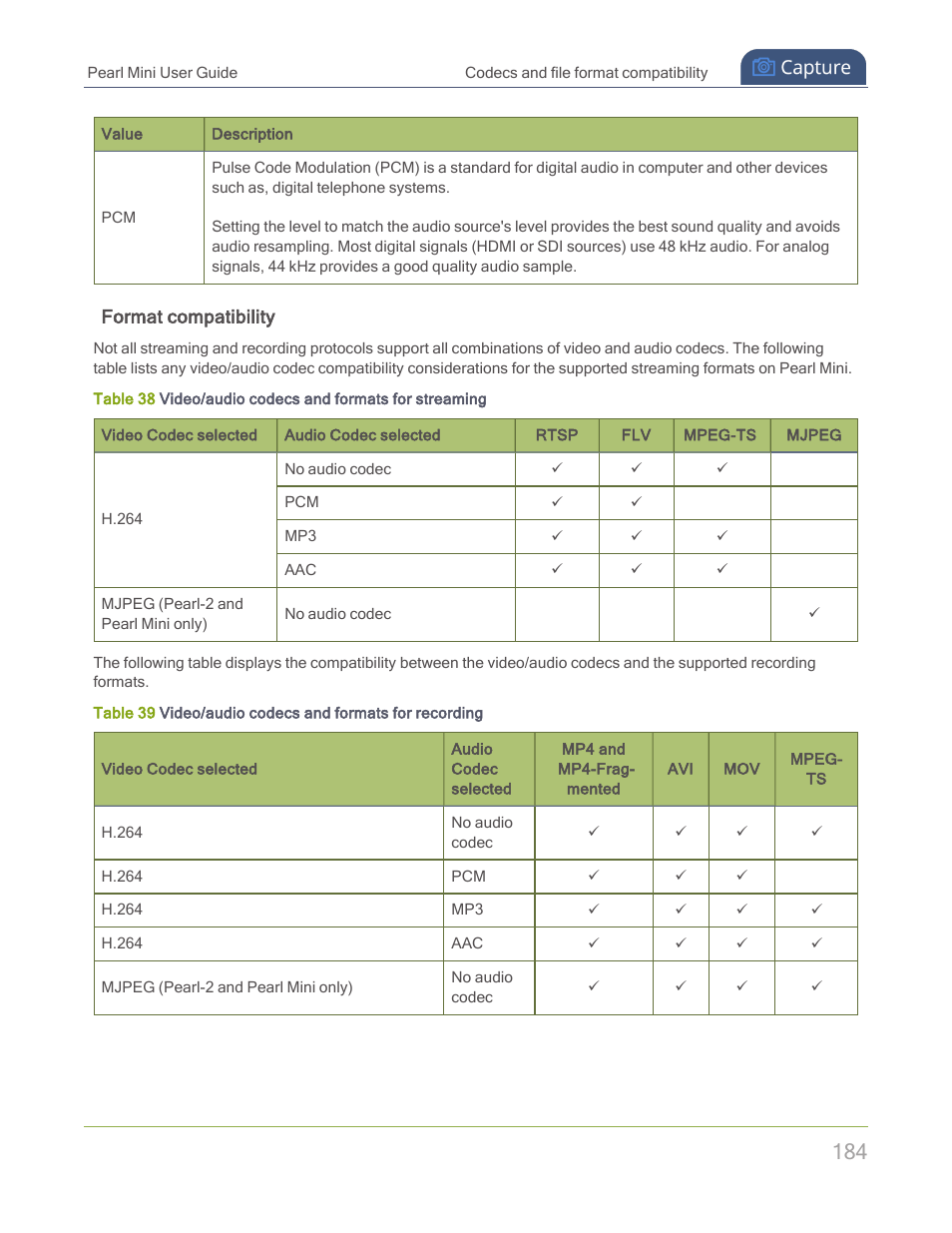 Epiphan Pearl Mini Live Video Production System with 512GB SSD (NA/JP) User Manual | Page 195 / 459