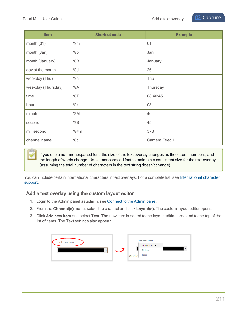 Epiphan Pearl Mini Live Video Production System with 512GB SSD (NA/JP) User Manual | Page 222 / 459