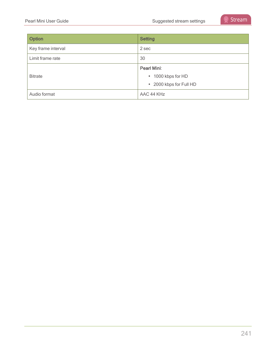 Epiphan Pearl Mini Live Video Production System with 512GB SSD (NA/JP) User Manual | Page 252 / 459