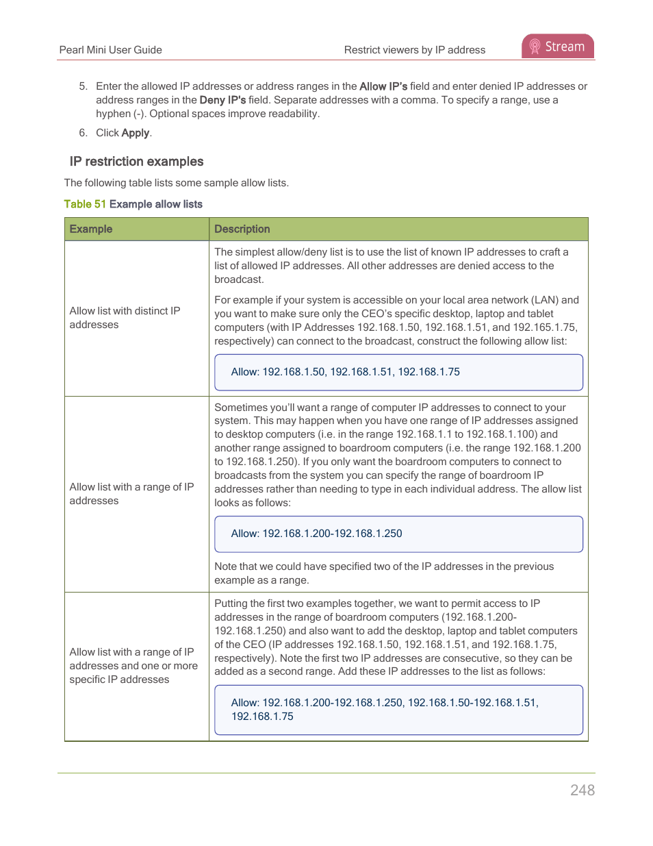 Epiphan Pearl Mini Live Video Production System with 512GB SSD (NA/JP) User Manual | Page 259 / 459
