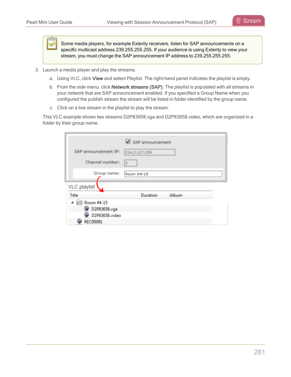 Epiphan Pearl Mini Live Video Production System with 512GB SSD (NA/JP) User Manual | Page 292 / 459