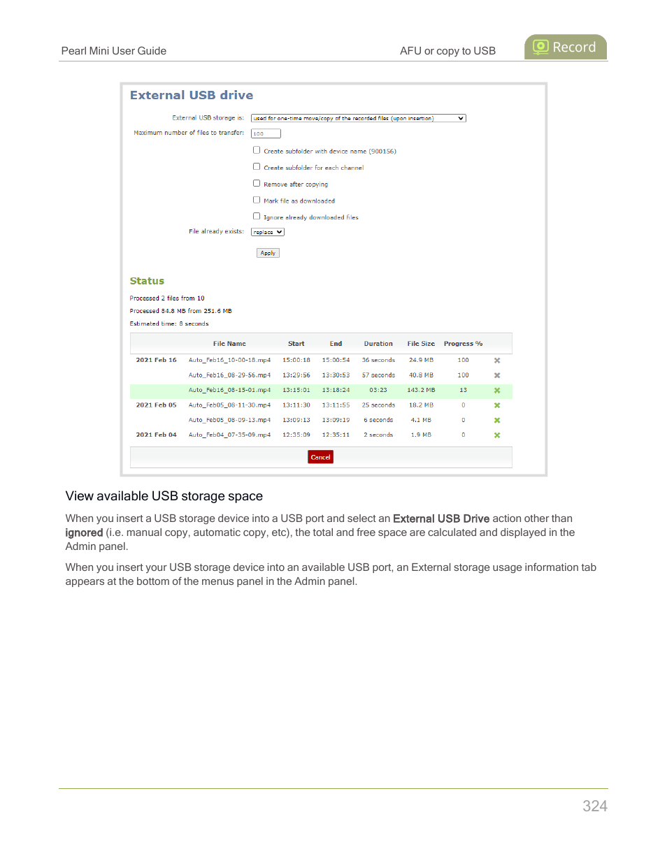 Epiphan Pearl Mini Live Video Production System with 512GB SSD (NA/JP) User Manual | Page 335 / 459