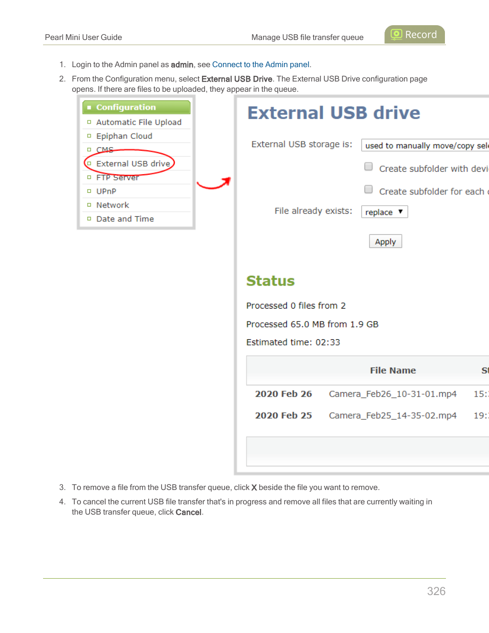 Epiphan Pearl Mini Live Video Production System with 512GB SSD (NA/JP) User Manual | Page 337 / 459