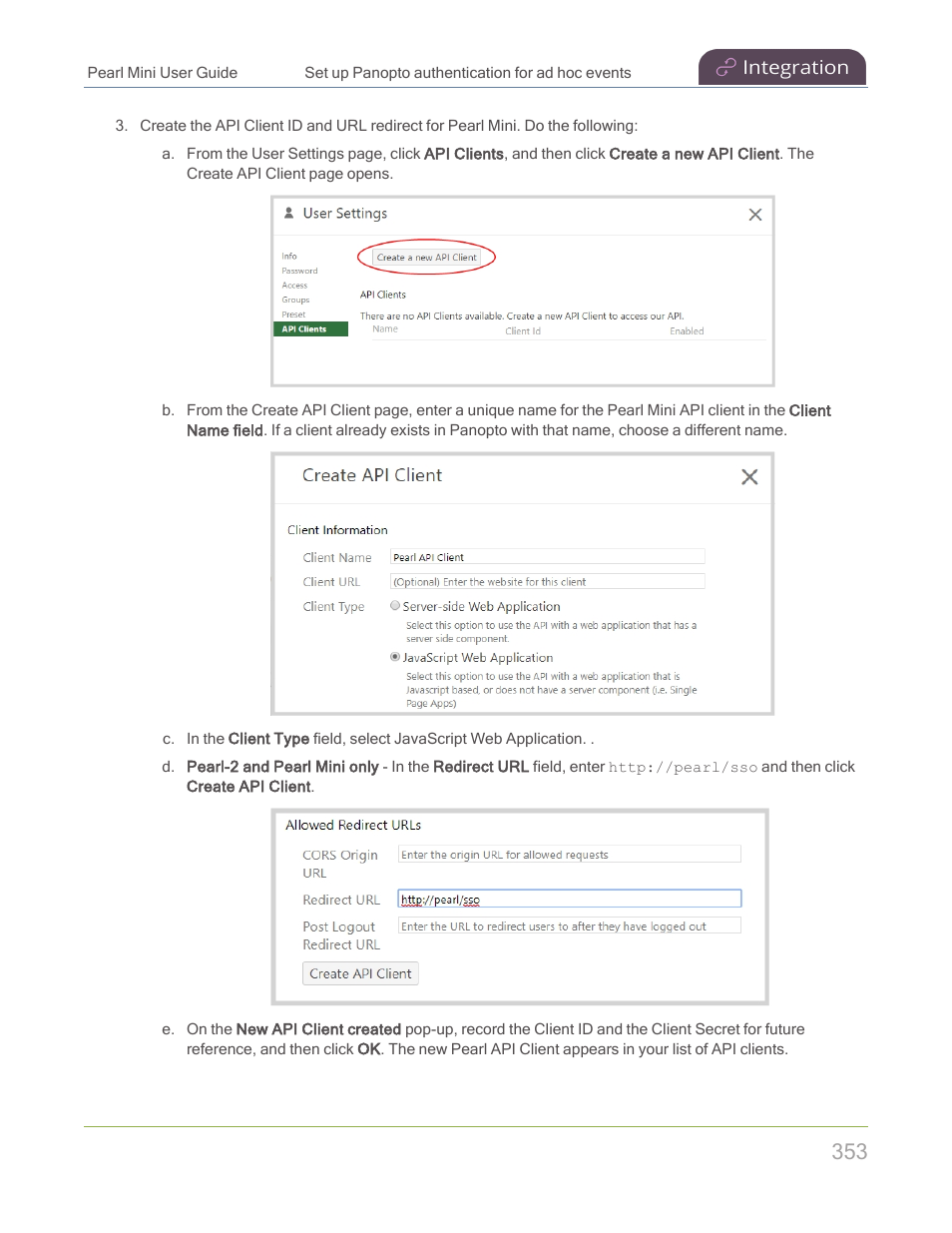 Epiphan Pearl Mini Live Video Production System with 512GB SSD (NA/JP) User Manual | Page 364 / 459