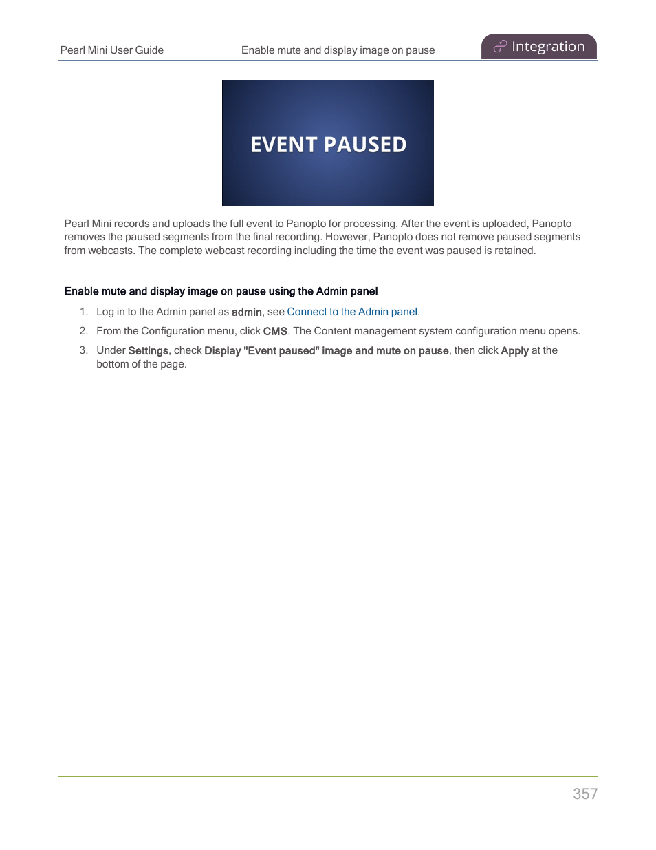 Epiphan Pearl Mini Live Video Production System with 512GB SSD (NA/JP) User Manual | Page 368 / 459