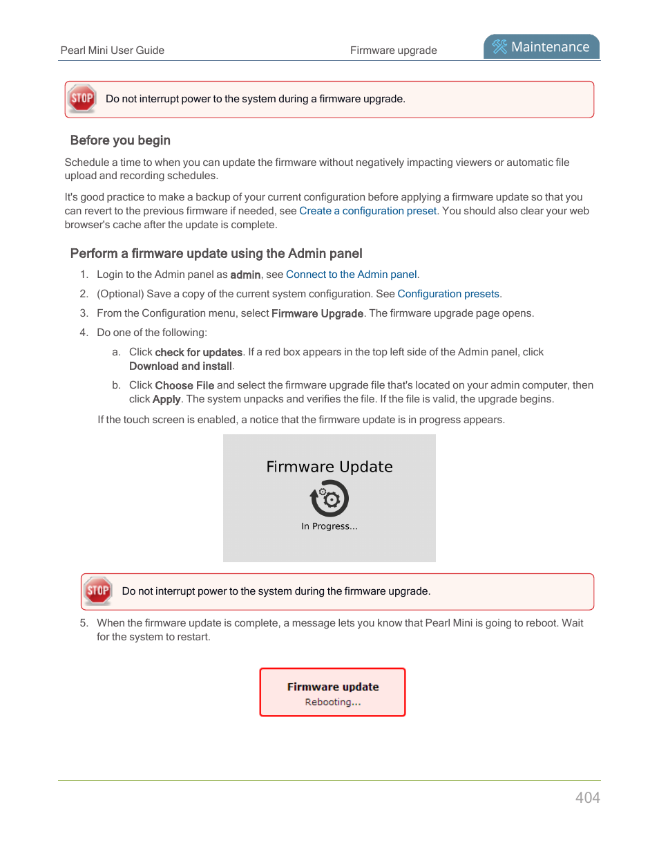 Epiphan Pearl Mini Live Video Production System with 512GB SSD (NA/JP) User Manual | Page 415 / 459