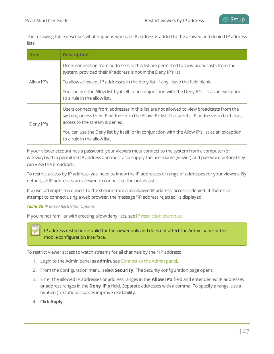 Epiphan Pearl Mini Live Video Production System User Manual | Page 158 / 438