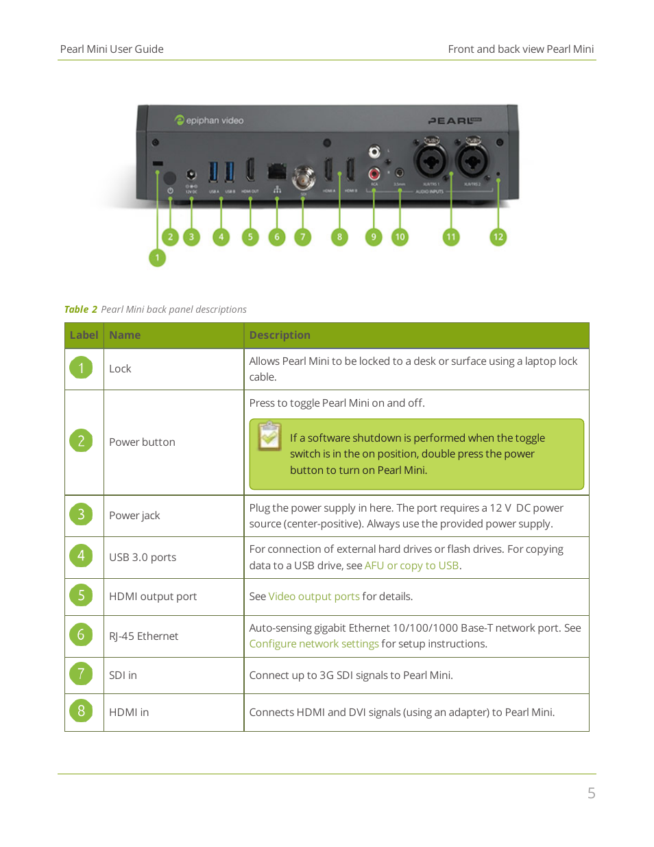 Epiphan Pearl Mini Live Video Production System User Manual | Page 16 / 438