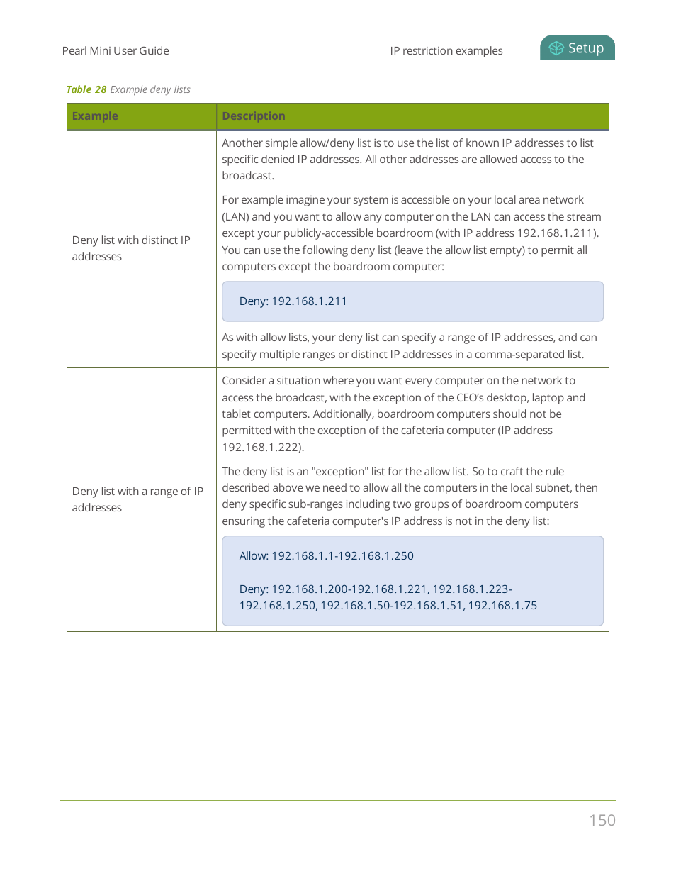 Epiphan Pearl Mini Live Video Production System User Manual | Page 161 / 438