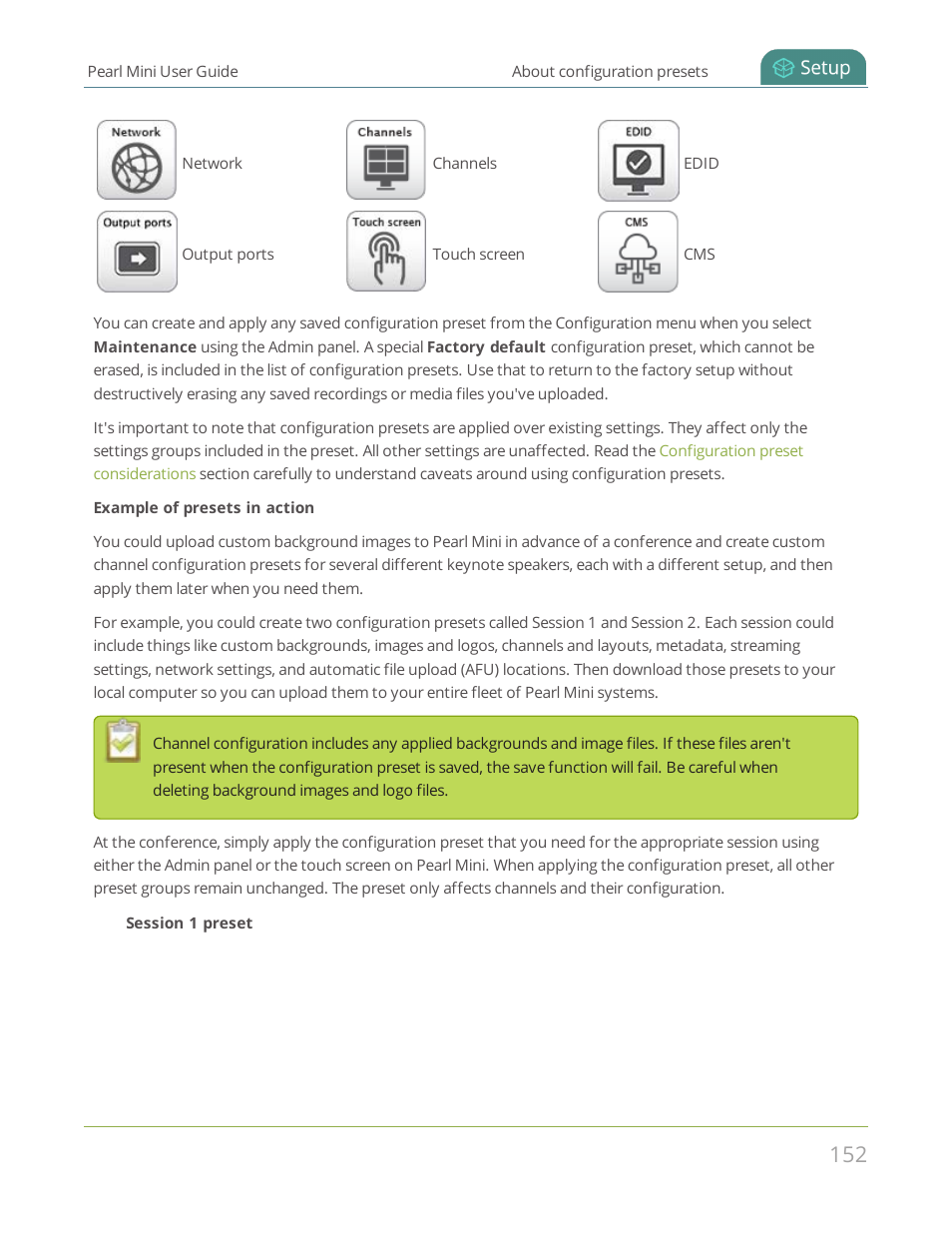Epiphan Pearl Mini Live Video Production System User Manual | Page 163 / 438