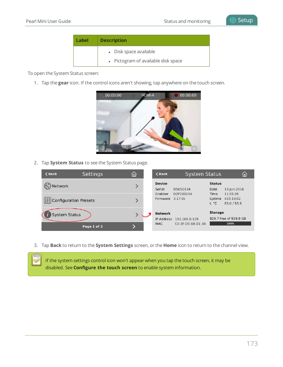 Epiphan Pearl Mini Live Video Production System User Manual | Page 184 / 438
