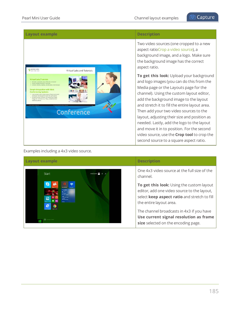 Epiphan Pearl Mini Live Video Production System User Manual | Page 196 / 438