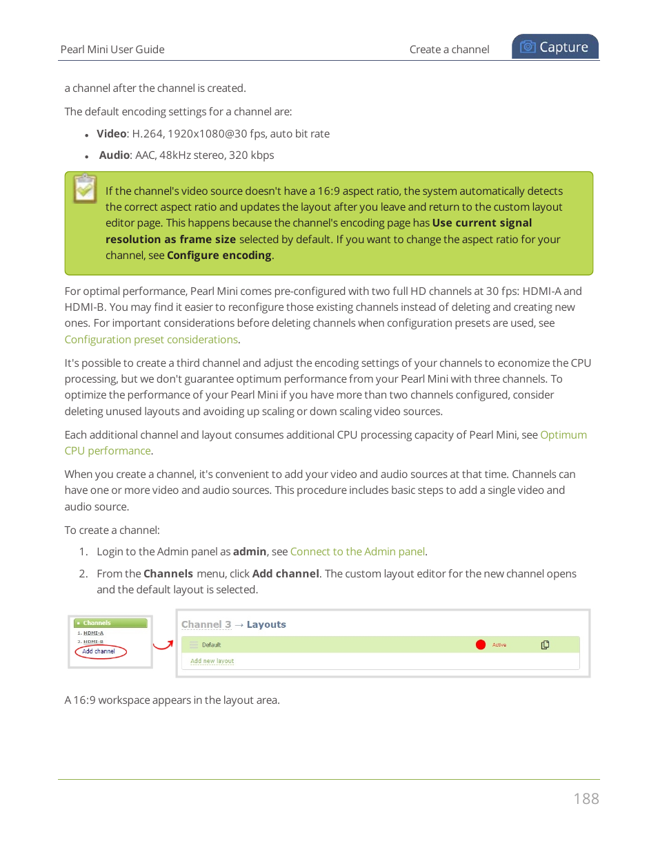 Epiphan Pearl Mini Live Video Production System User Manual | Page 199 / 438