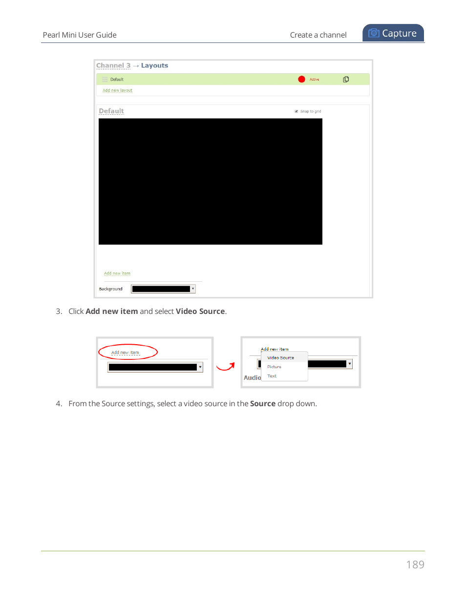 Epiphan Pearl Mini Live Video Production System User Manual | Page 200 / 438