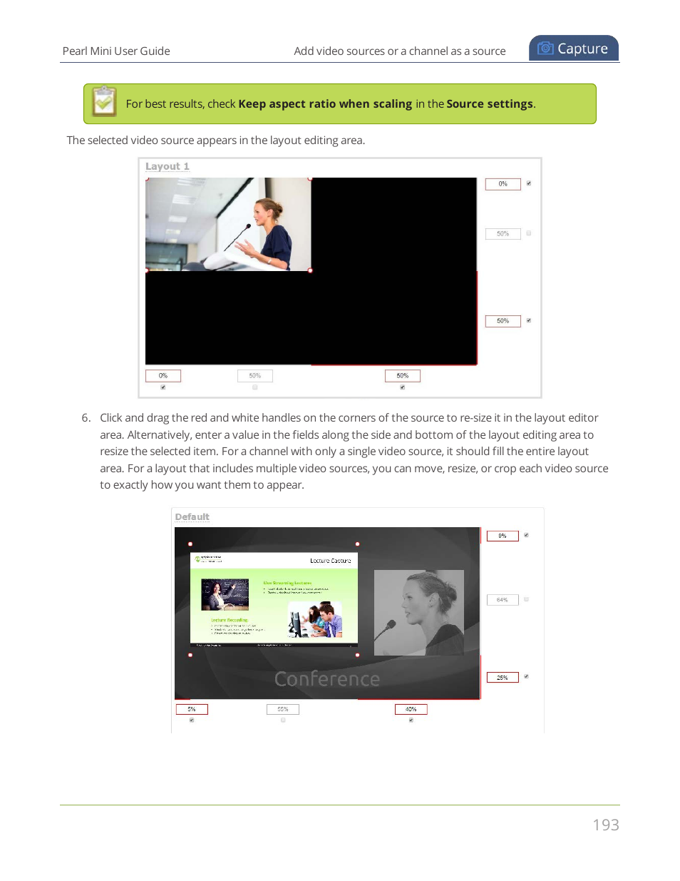 Epiphan Pearl Mini Live Video Production System User Manual | Page 204 / 438