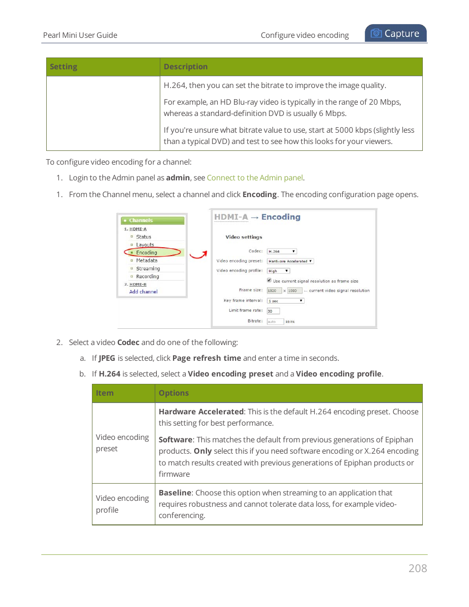 Epiphan Pearl Mini Live Video Production System User Manual | Page 219 / 438