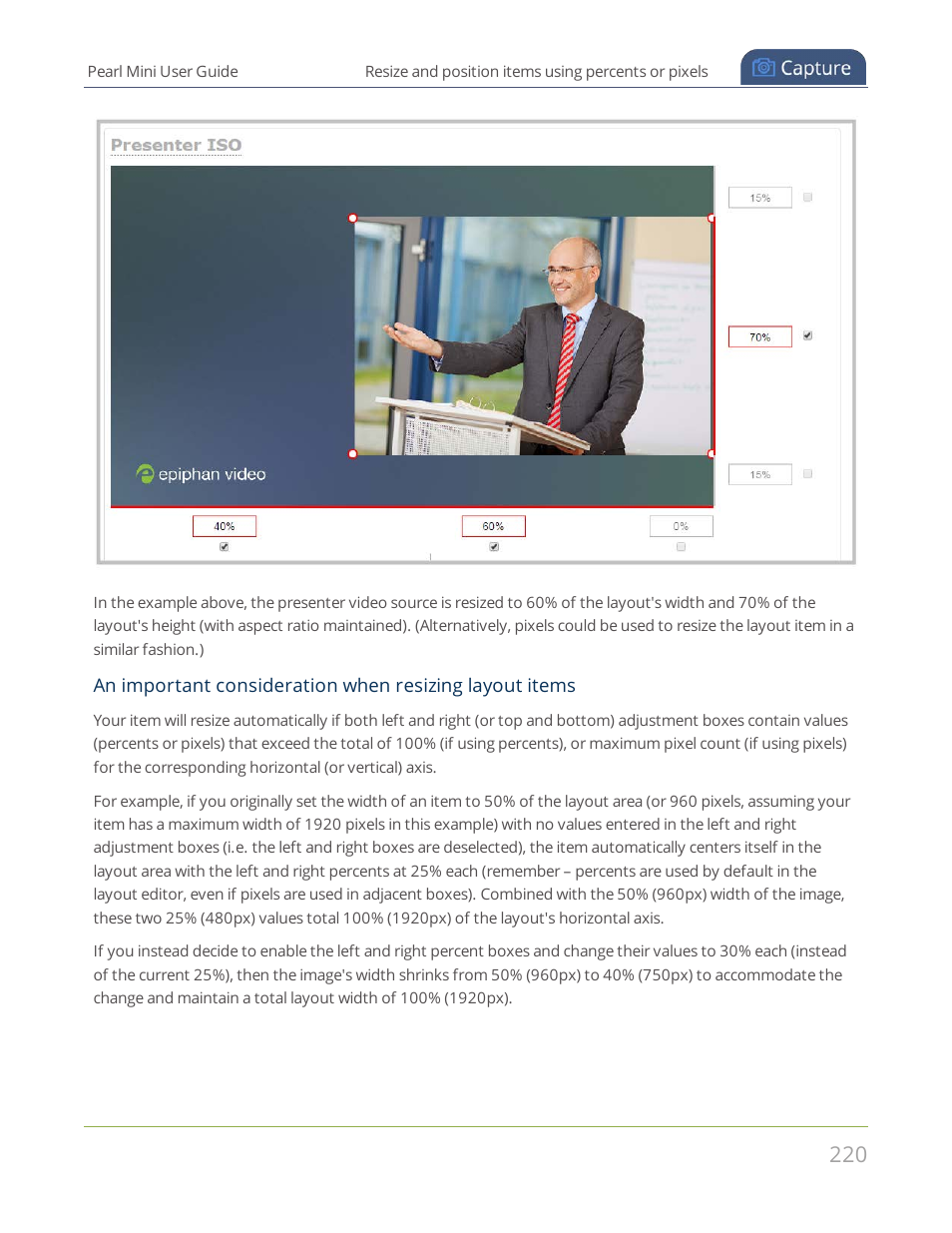 Epiphan Pearl Mini Live Video Production System User Manual | Page 231 / 438