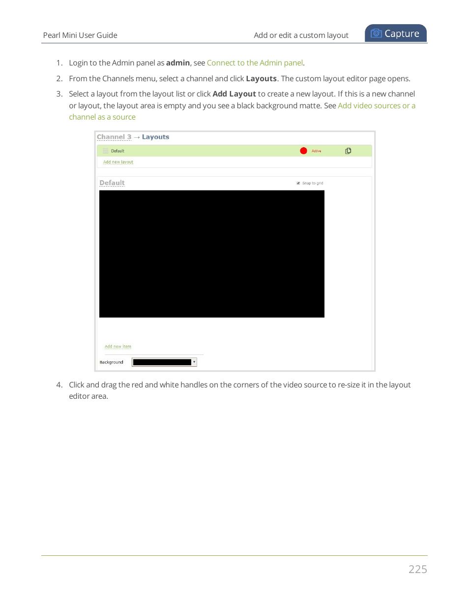 Epiphan Pearl Mini Live Video Production System User Manual | Page 236 / 438