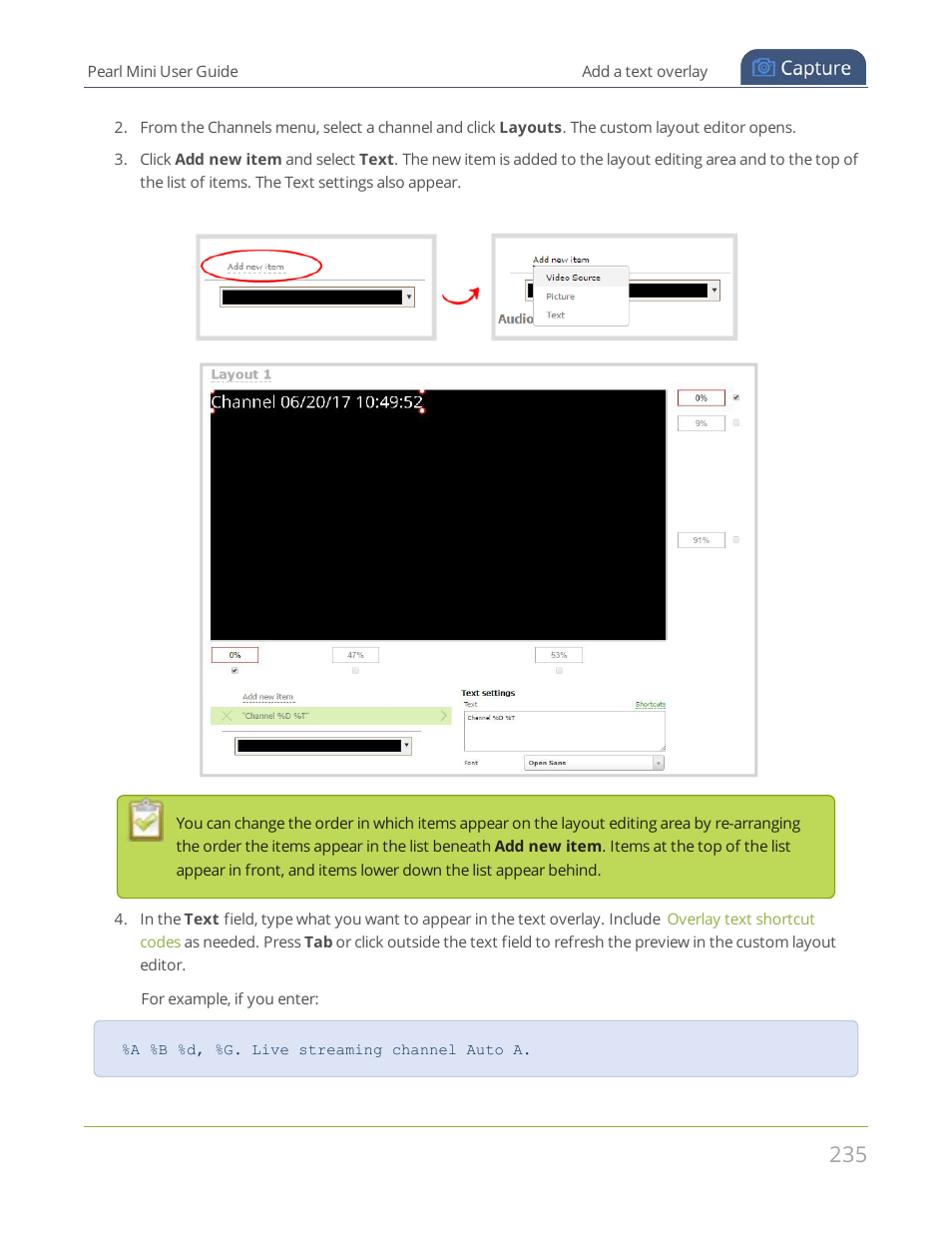 Epiphan Pearl Mini Live Video Production System User Manual | Page 246 / 438