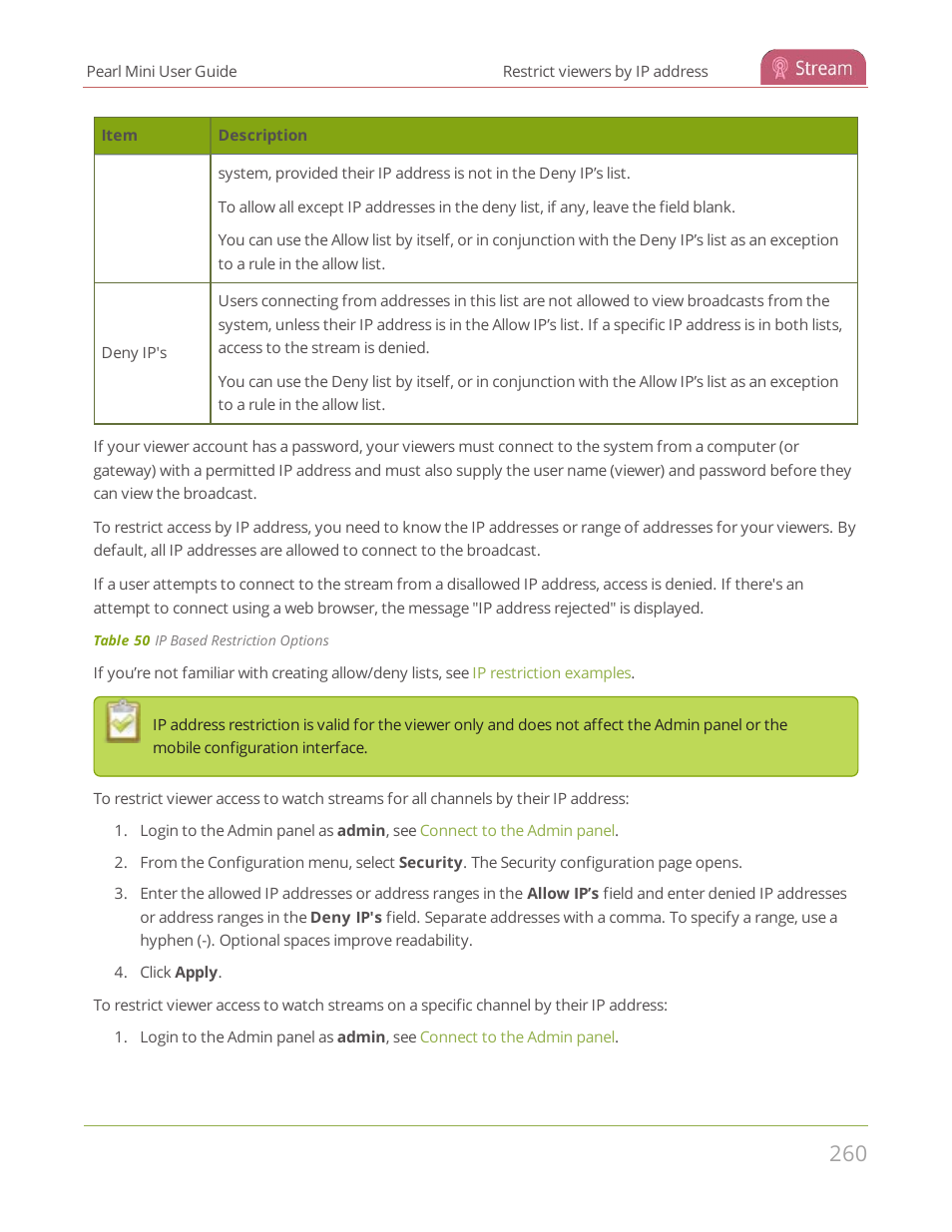 Epiphan Pearl Mini Live Video Production System User Manual | Page 271 / 438
