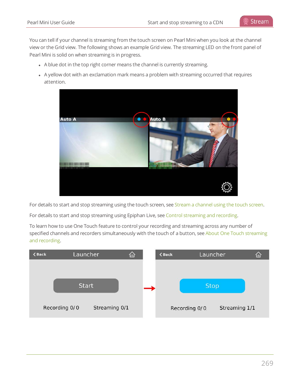 Epiphan Pearl Mini Live Video Production System User Manual | Page 280 / 438