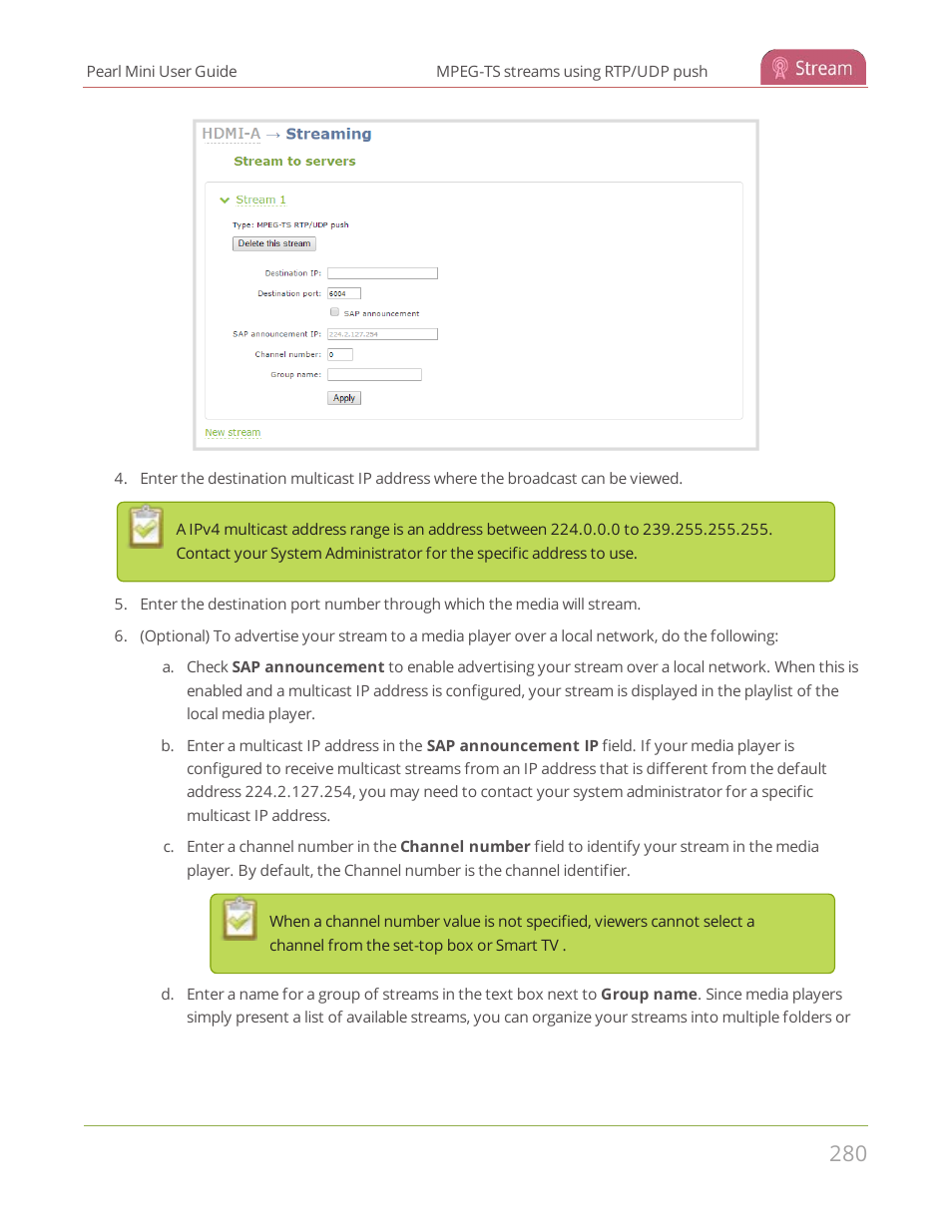 Epiphan Pearl Mini Live Video Production System User Manual | Page 291 / 438
