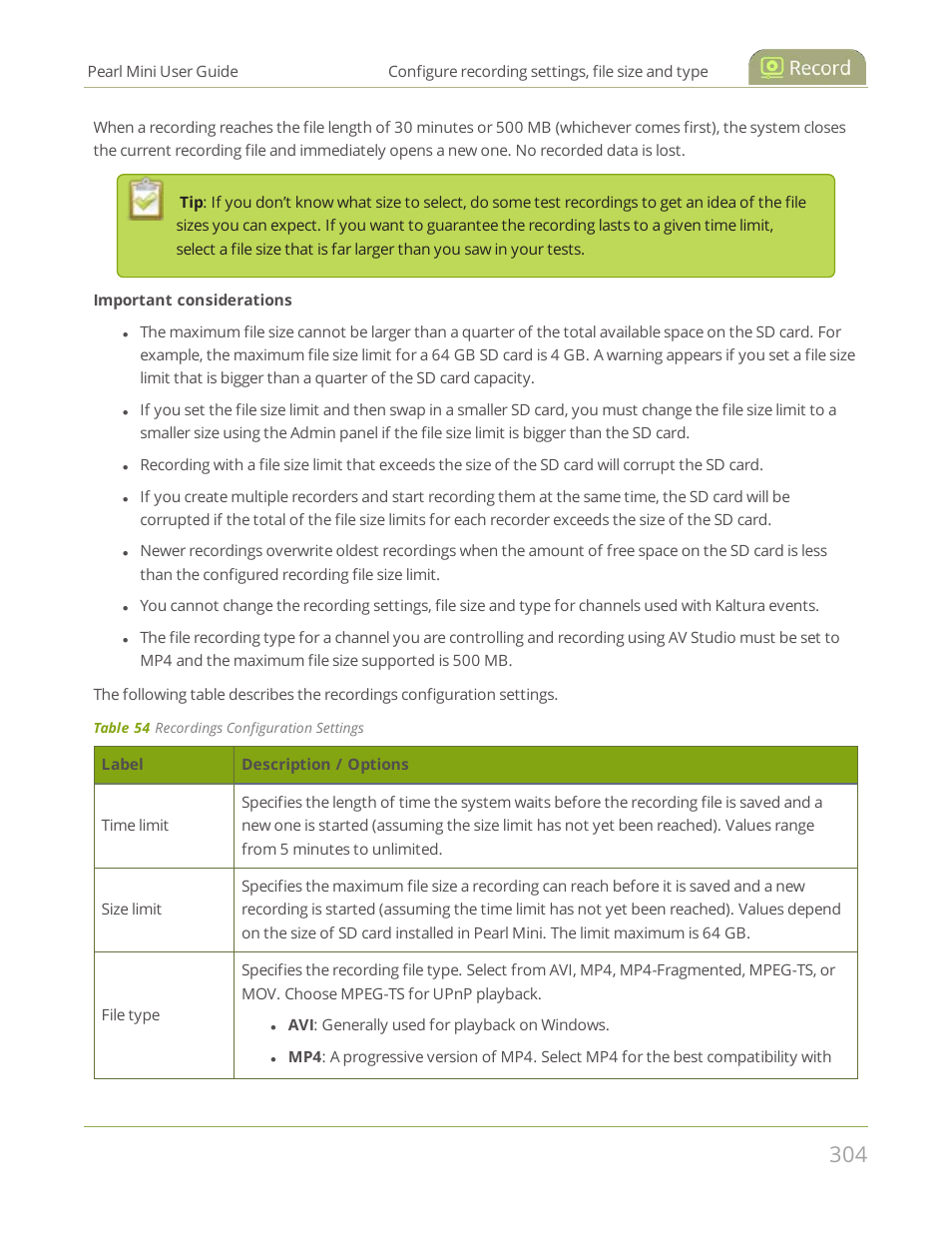 Epiphan Pearl Mini Live Video Production System User Manual | Page 315 / 438