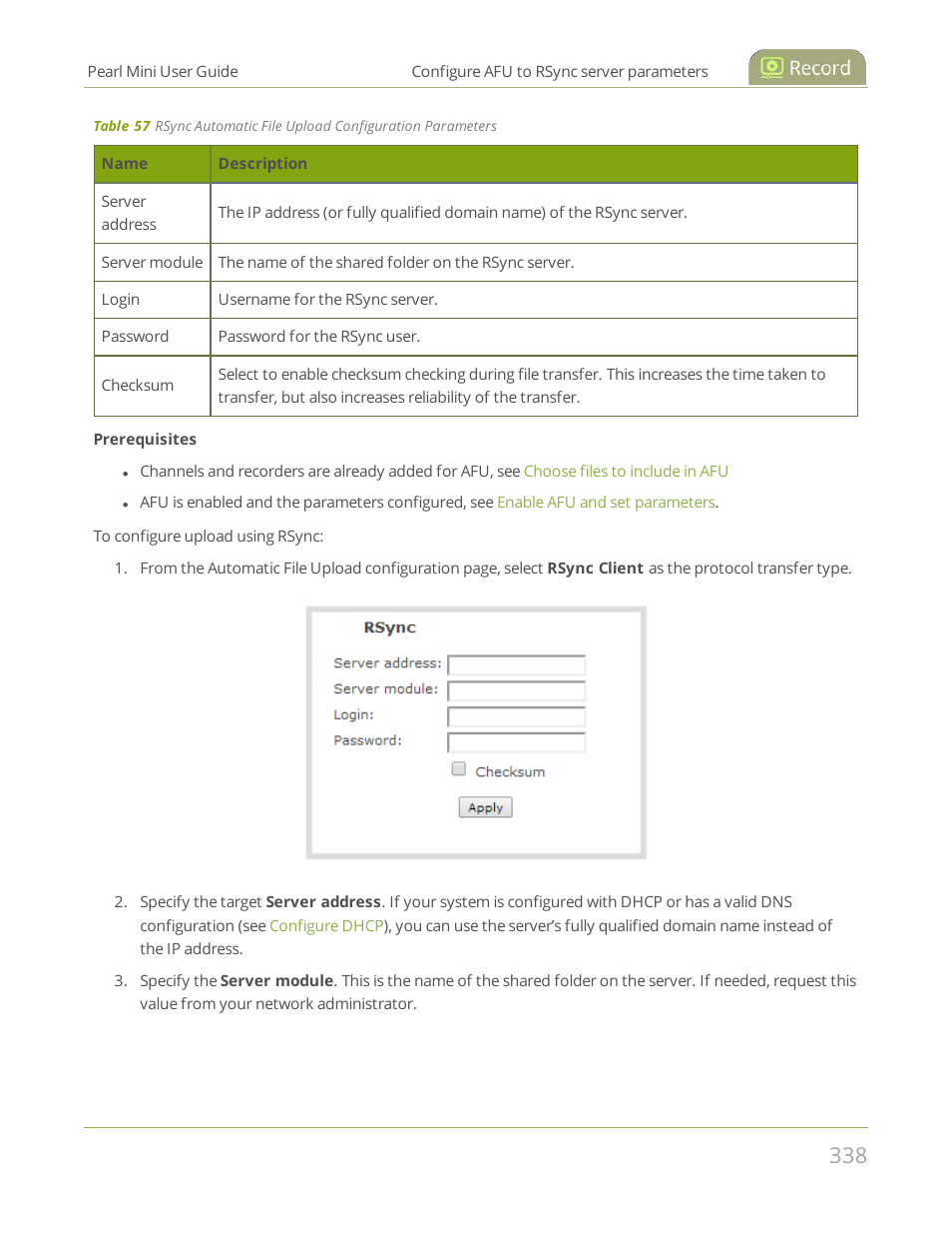 Epiphan Pearl Mini Live Video Production System User Manual | Page 349 / 438