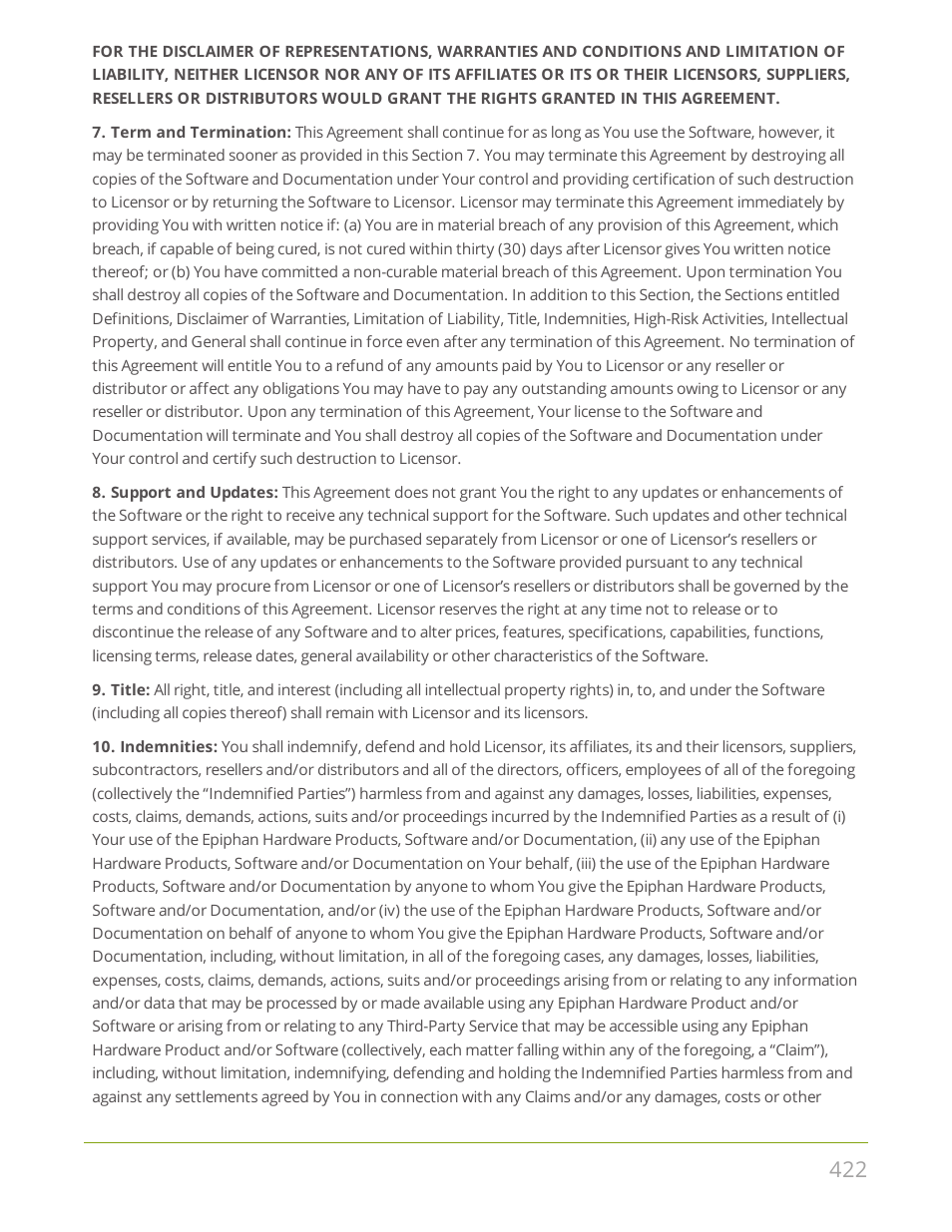 Epiphan Pearl Mini Live Video Production System User Manual | Page 433 / 438