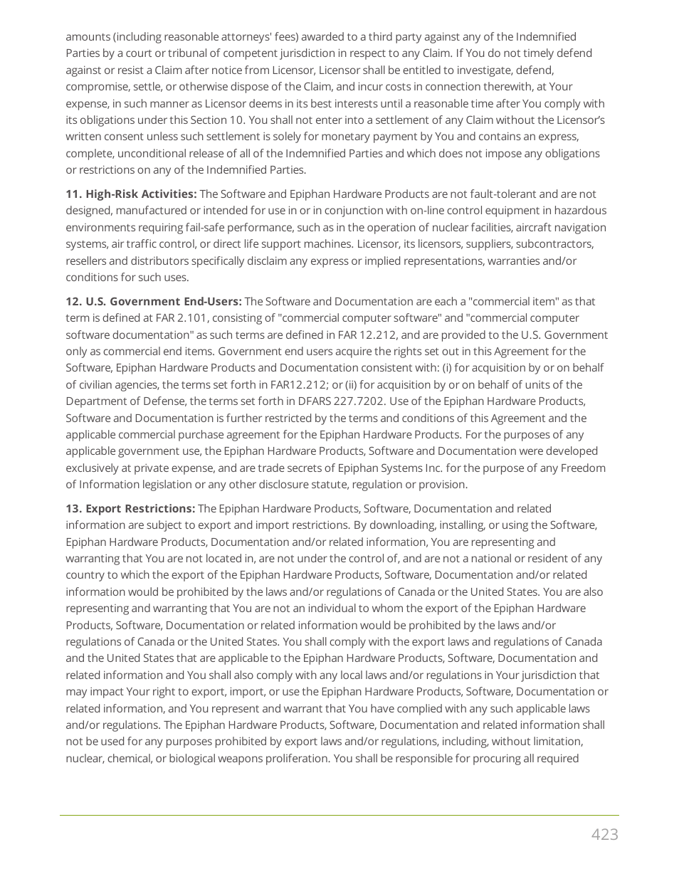 Epiphan Pearl Mini Live Video Production System User Manual | Page 434 / 438