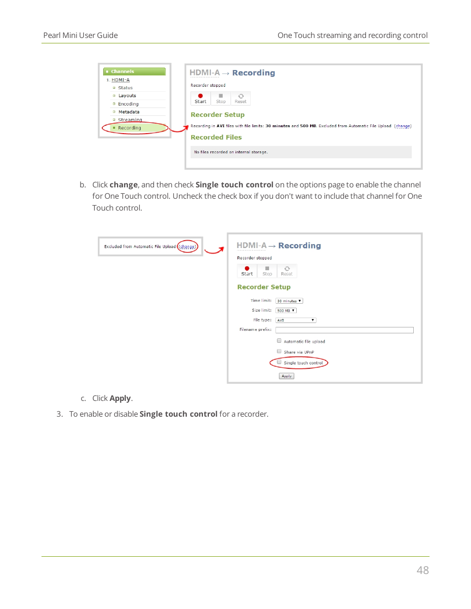 Epiphan Pearl Mini Live Video Production System User Manual | Page 59 / 438