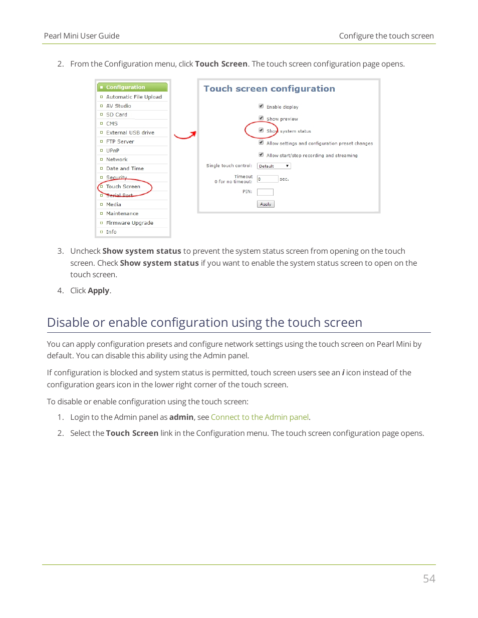 Epiphan Pearl Mini Live Video Production System User Manual | Page 65 / 438