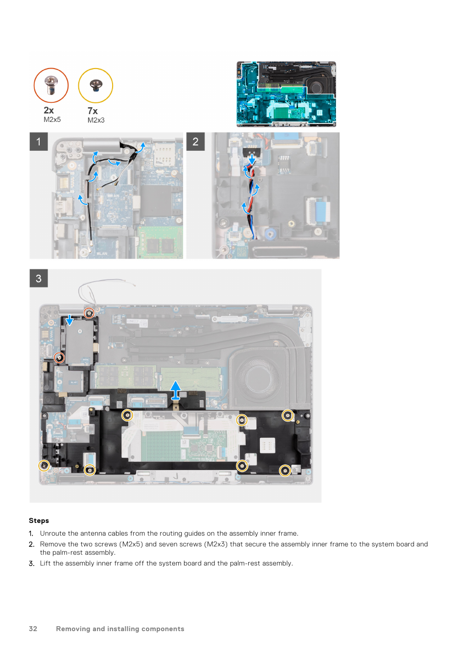 Dell 14" Mobile Precision 3470 Mobile Workstation (Silver) User Manual | Page 32 / 121