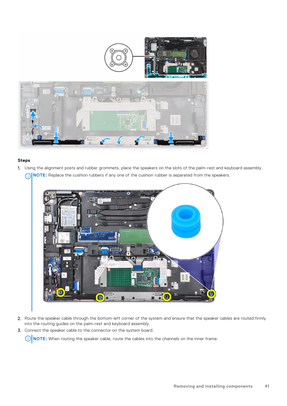 Dell 14" Mobile Precision 3470 Mobile Workstation (Silver) User Manual | Page 41 / 121