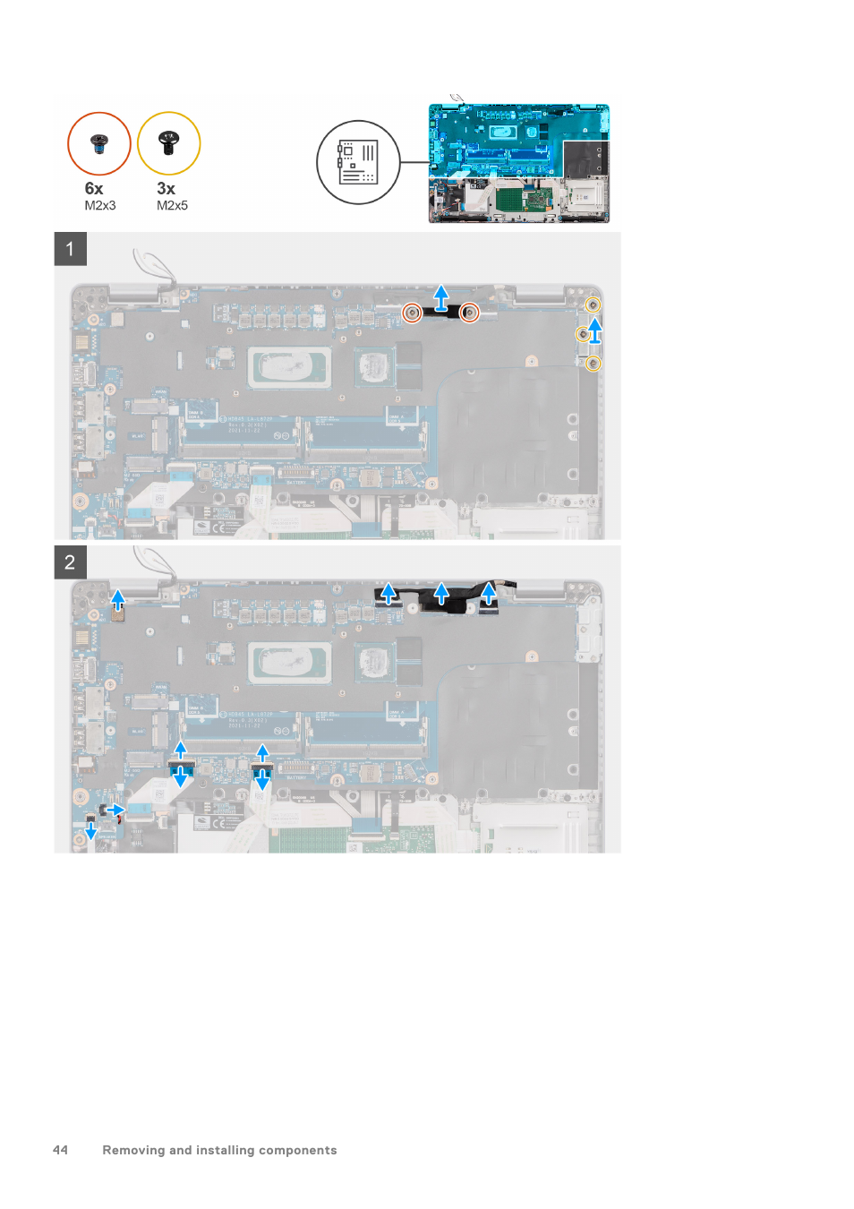 Dell 14" Mobile Precision 3470 Mobile Workstation (Silver) User Manual | Page 44 / 121