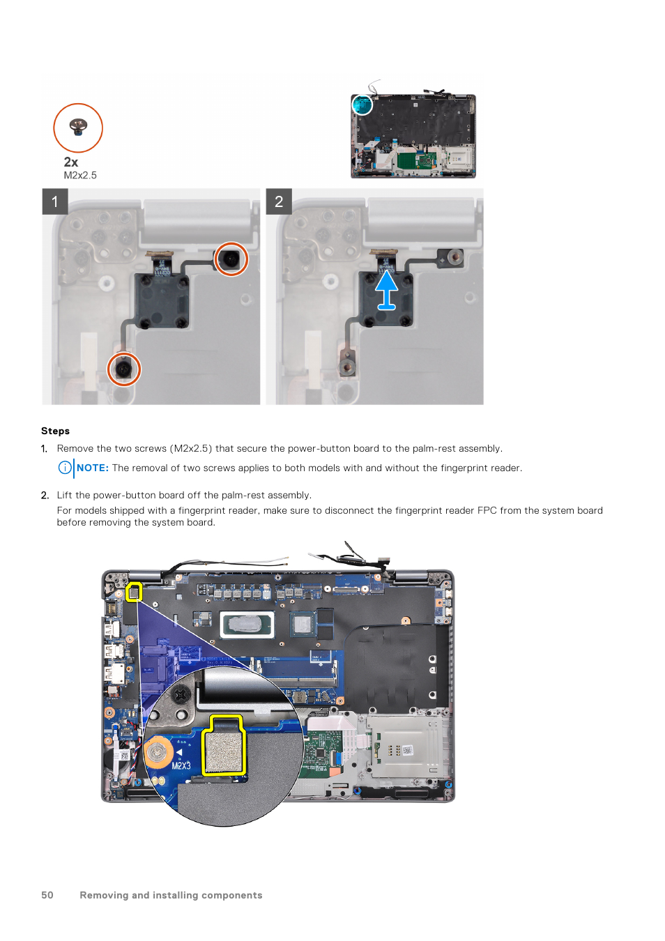 Dell 14" Mobile Precision 3470 Mobile Workstation (Silver) User Manual | Page 50 / 121