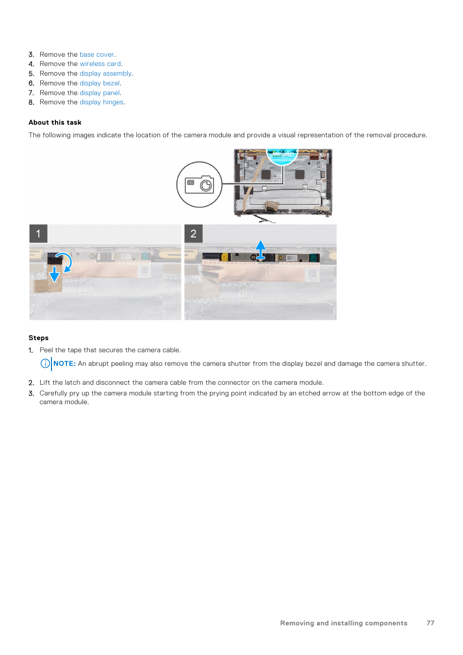 Dell 14" Mobile Precision 3470 Mobile Workstation (Silver) User Manual | Page 77 / 121