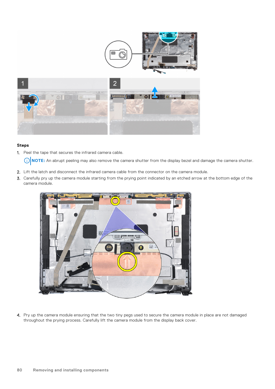 Dell 14" Mobile Precision 3470 Mobile Workstation (Silver) User Manual | Page 80 / 121